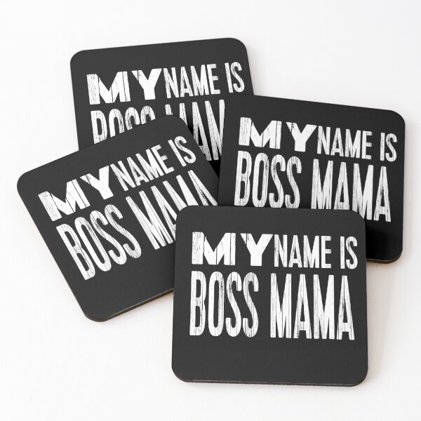Item preview, My Name Is Boss MAMA designed and sold by OMG Outfits .