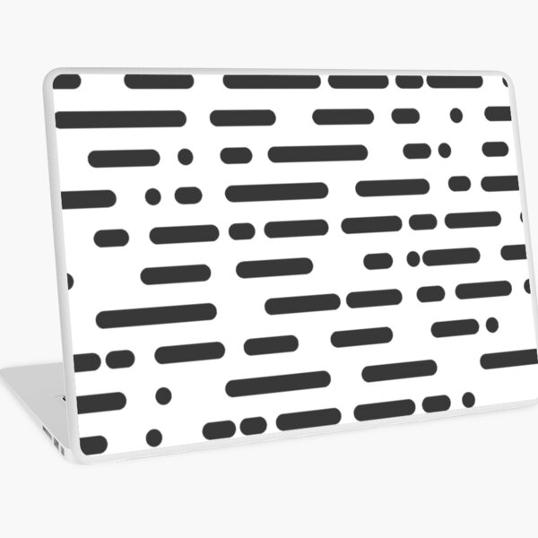 Item preview, simple line work morse code designed and sold by Bizarro23.