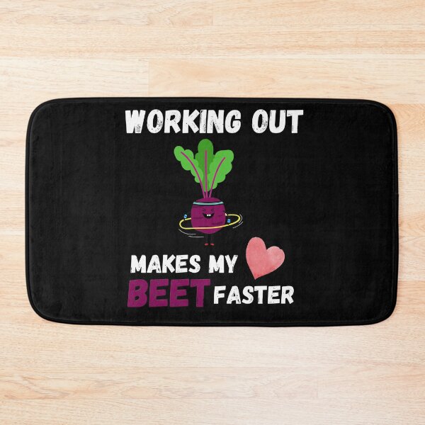 Item preview, Work Out Gym, Beet Pun Funny Cardio , Vegan & Vegetarian designed and sold by Xeuno.