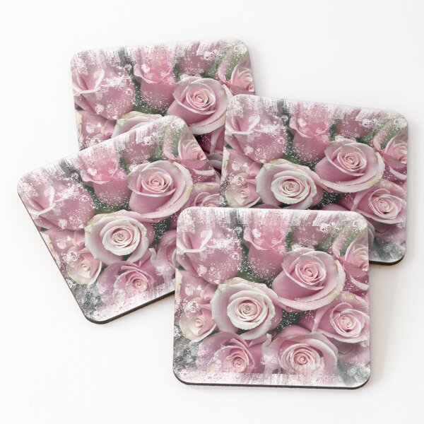 Item preview, Pink Rose Bouquet Mixed Media designed and sold by OByD.