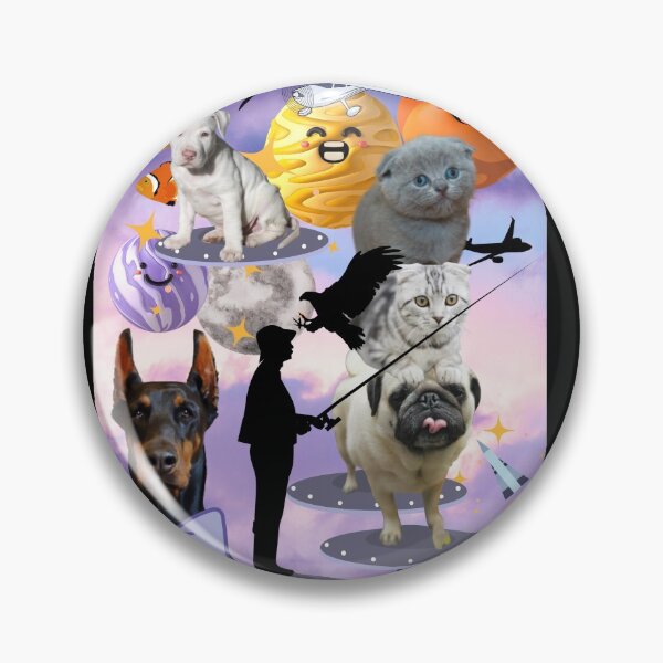 Artikelvorschau, Trippy Cats in the sky entworfen und verkauft von luckyturtles.