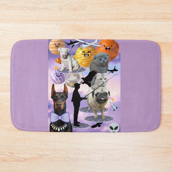 Item preview, Trippy cats in the sky designed and sold by luckyturtles.