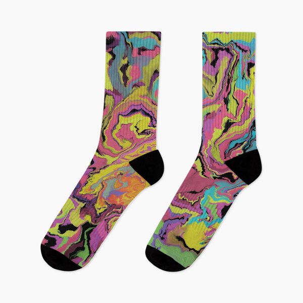 Item preview, Marble Neon Pattern, Marbled Effect Pattern designed and sold by WoollyOrbit2000.