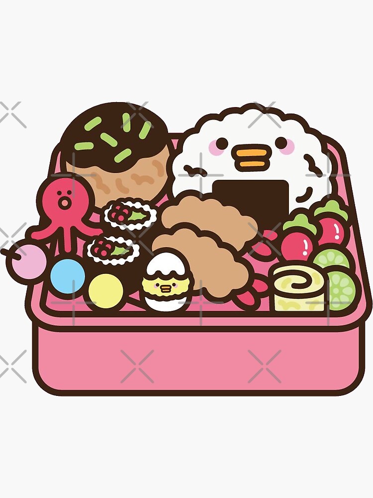 Bento Box Kawaii stickers