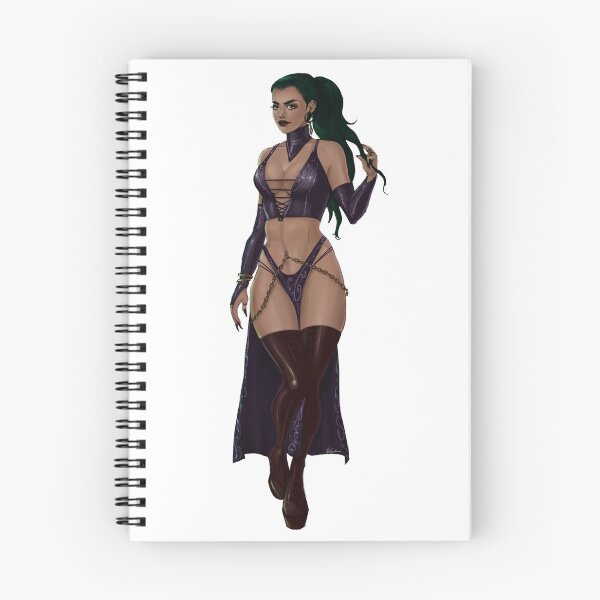 Item preview, Dominatrix pinup in purple latex dress designed and sold by hoshimem.