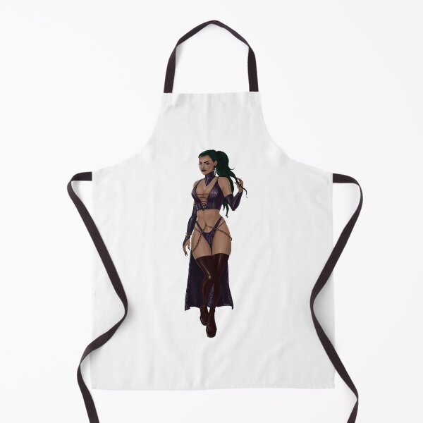 Item preview, Dominatrix pinup in purple latex dress designed and sold by hoshimem.