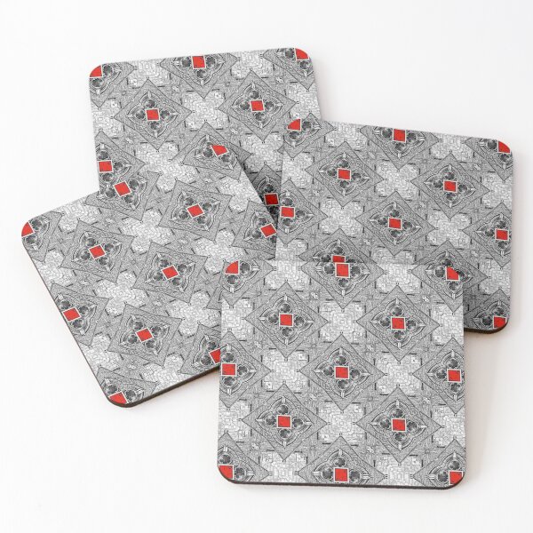 Item preview, Old Red Church Door Kaleidoscope 22 designed and sold by Maria Keady.