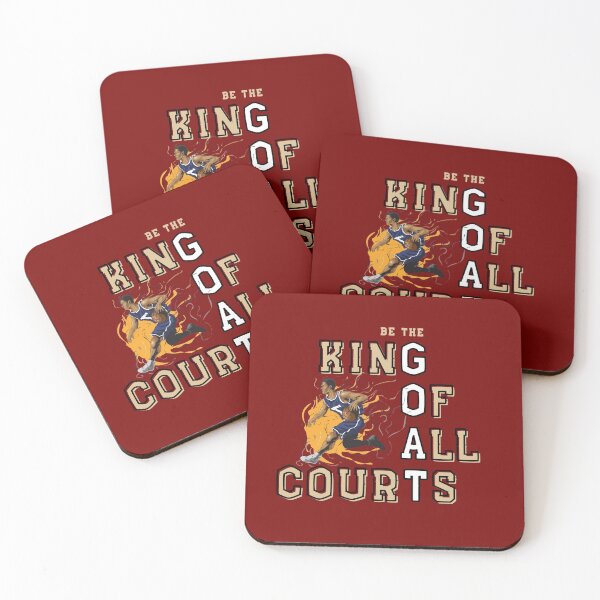 Item preview, King Of All Courts - Be The G.O.A.T (Crimson Gold) designed and sold by Soybean-Turu.