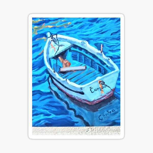 TRADITIONAL FISHING BOAT Sticker