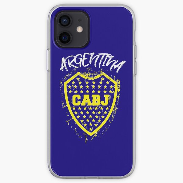 Boca Juniors Funda blanda para iPhone