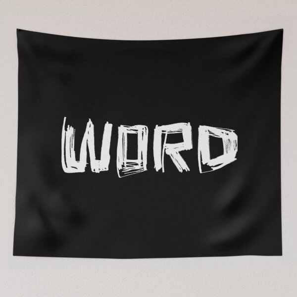 Item preview, WORD, Hand Typography designed and sold by badlydrawnbabe.