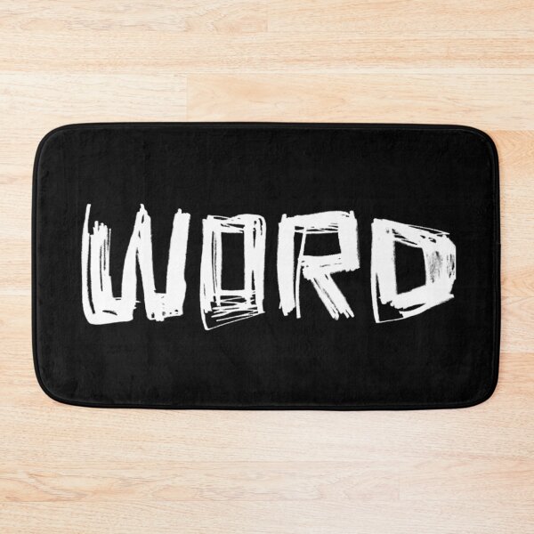 Item preview, WORD, Hand Typography designed and sold by badlydrawnbabe.