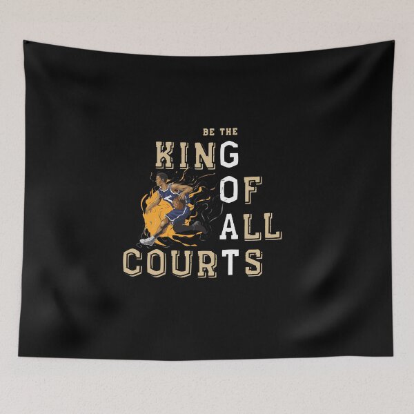 Item preview, King Of All Courts - Be The G.O.A.T (Crimson Gold) designed and sold by Soybean-Turu.