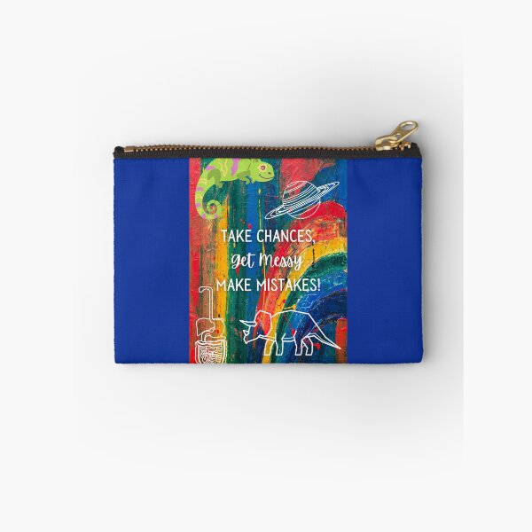 Item preview, Take chances, get messy, make mistakes! designed and sold by InkThinkArt.