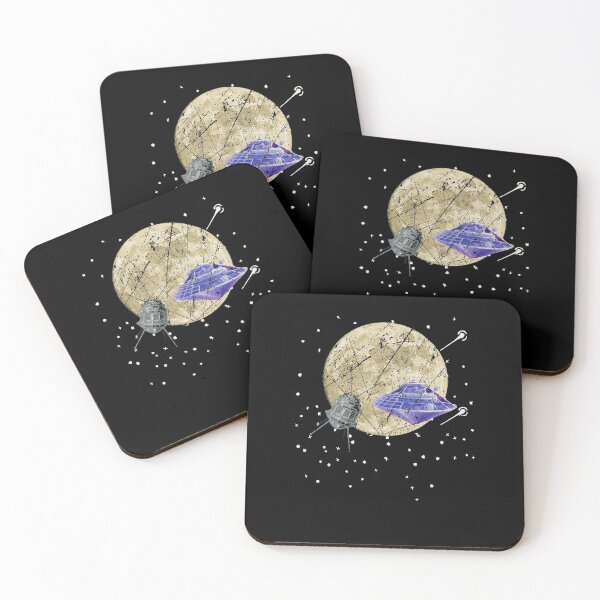 Item preview, Moon Space Mission Stars and UFO Lovers designed and sold by Kalli-design.