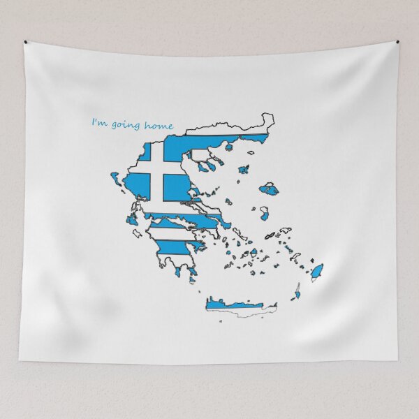 Item preview, I'm going home - GREECE designed and sold by GRKiT.