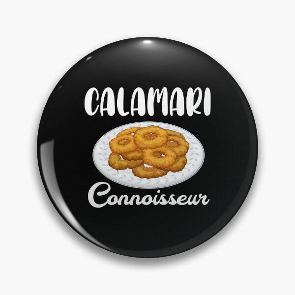 Item preview, Calamari Connoisseur Fried Squid graphic designed and sold by jakehughes2015.