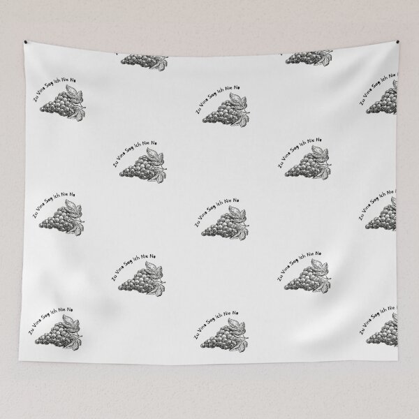Item preview, Zu Vino Sag Ich Nie No designed and sold by SPYG.