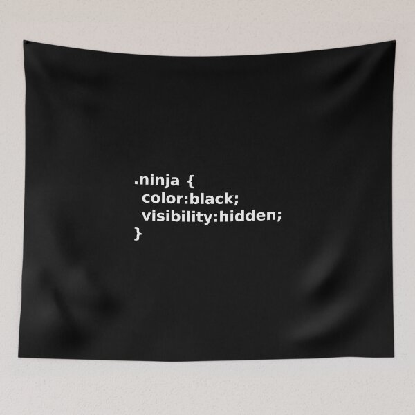 Item preview, Ninja Coder - Programmer Coding designed and sold by PrintPress.