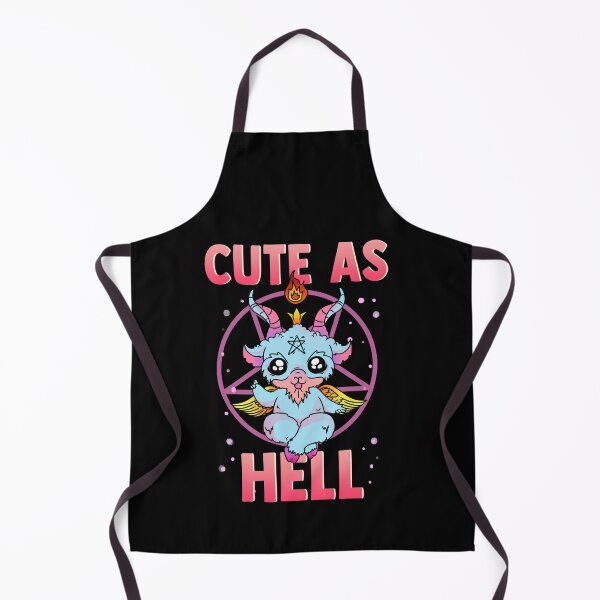 Item preview, Cute As Hell Satanic Pastel Kawaii Baphomet Pun designed and sold by perfectpresents.