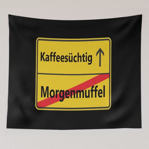 Item preview, Morgenmuffel? Kaffeesüchtig! designed and sold by NT99.