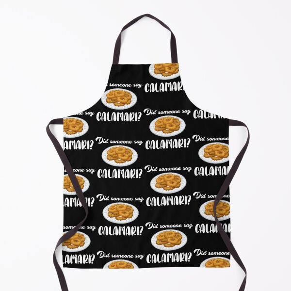 Item preview, Funny Did Someone Say Calamari Fried Squid print designed and sold by jakehughes2015.