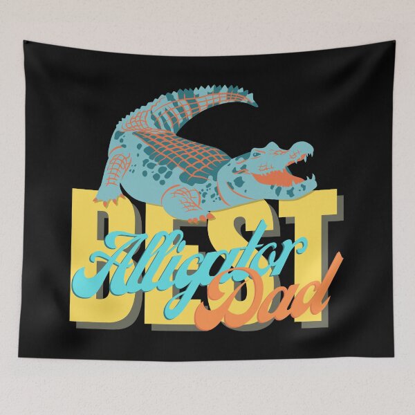 Item preview, Best Alligator Dad Ever designed and sold by Nathalie Aynié.