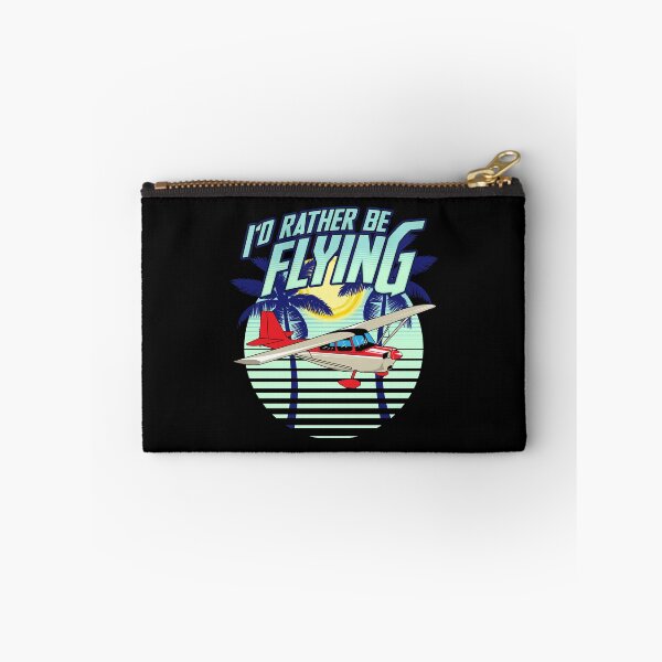 Item preview, Vintage I'd Rather Be Flying Retro Airplane Pilot designed and sold by perfectpresents.