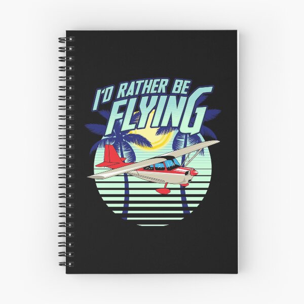 Item preview, Vintage I'd Rather Be Flying Retro Airplane Pilot designed and sold by perfectpresents.