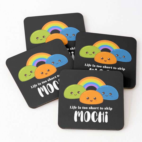 Item preview, Japanese Dessert Lover Life Is Too Short Mochi design designed and sold by jakehughes2015.