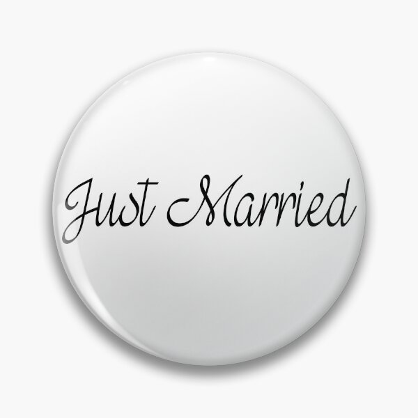 Item preview, Just married designed and sold by TeamBlue.
