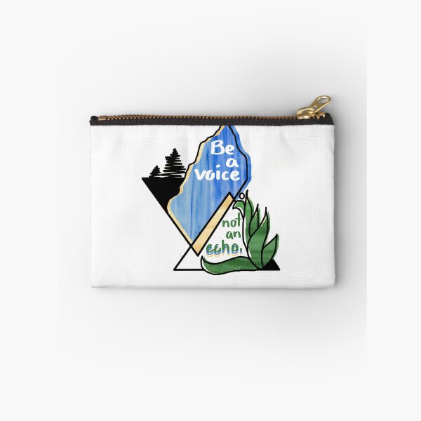 Item preview, Earth day quote be a voice not an echo designed and sold by NatalyOnArt.