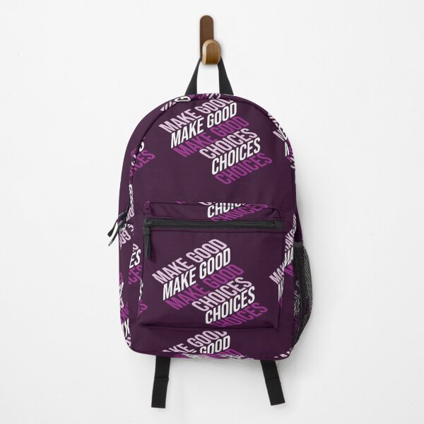 Item preview, Stylized text with the phrase "make good decisions" in English designed and sold by JohannaWallace.