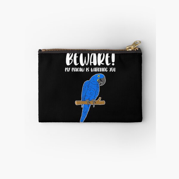 Item preview, Funny Beware Hyacinth Macaw Parrot Lover graphic designed and sold by jakehughes2015.