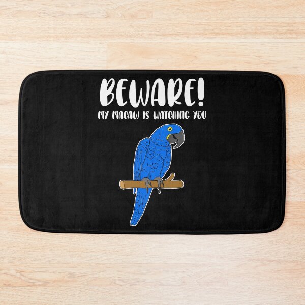Item preview, Funny Beware Hyacinth Macaw Parrot Lover graphic designed and sold by jakehughes2015.