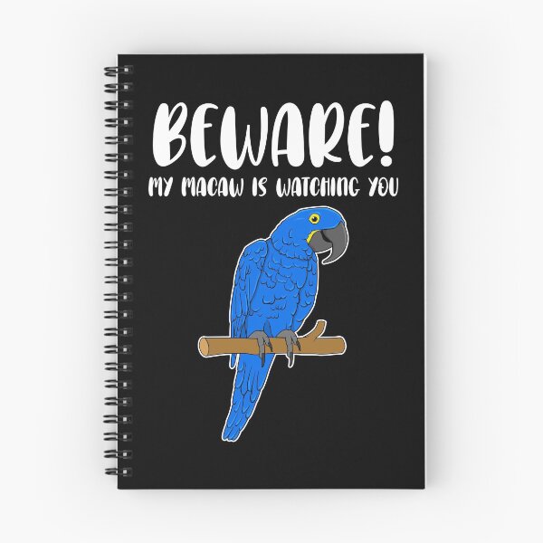 Item preview, Funny Beware Hyacinth Macaw Parrot Lover graphic designed and sold by jakehughes2015.