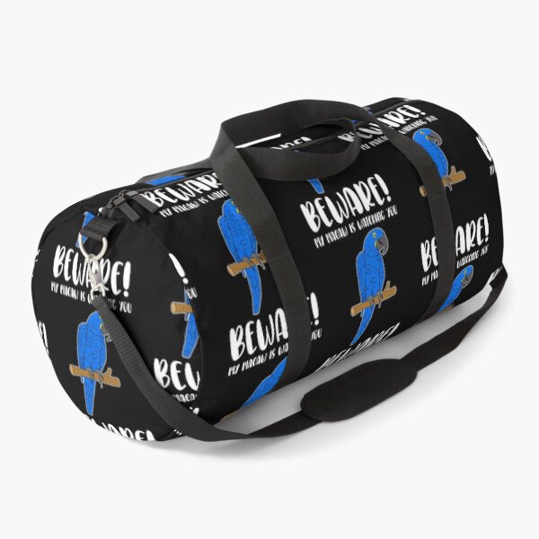 Item preview, Funny Beware Hyacinth Macaw Parrot Lover graphic designed and sold by jakehughes2015.