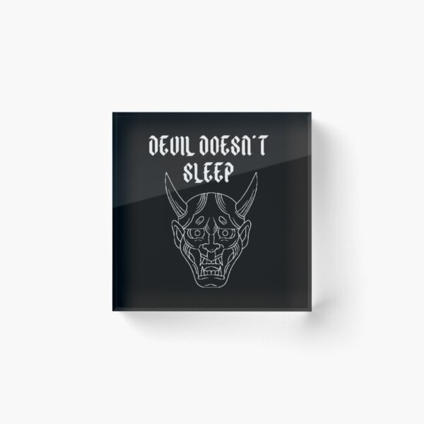 Artikelvorschau, Devil doesnt sleep entworfen und verkauft von luckyturtles.