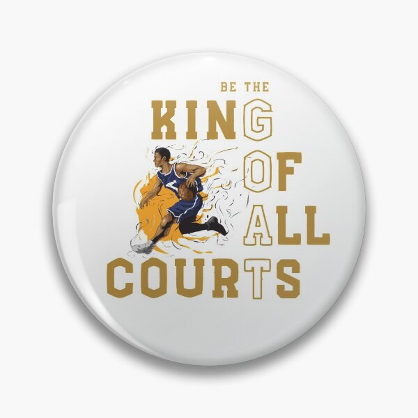 Item preview, King Of All Courts - Be The G.O.A.T (White Gold) designed and sold by Soybean-Turu.