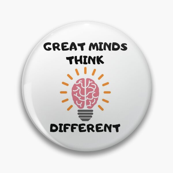 Item preview, Great Minds Think Different designed and sold by design--shop.