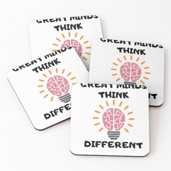 Item preview, Great Minds Think Different designed and sold by design--shop.