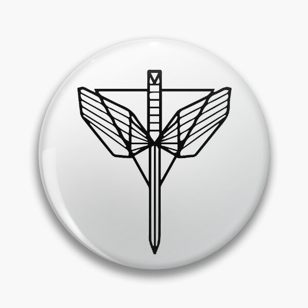 Item preview, The Shield Symbol (Black) - Wynonna Earp designed and sold by Queerdelion.
