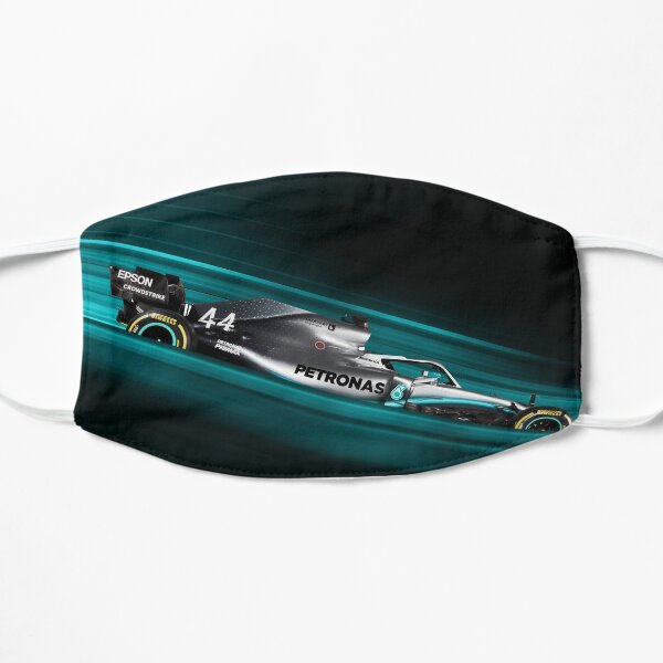 F1 Lewis Hamilton Mercedes 44 Flat Mask