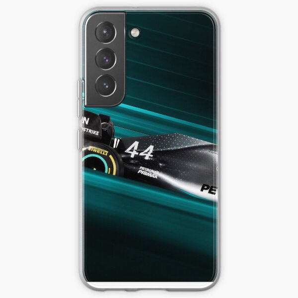 F1 Lewis Hamilton Mercedes 44 Coque souple Samsung Galaxy