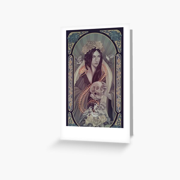 Rose Gold Greeting Card