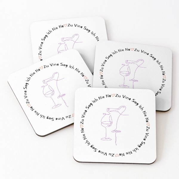 Item preview, Zu Vino Sag Ich Nie No designed and sold by SPYG.
