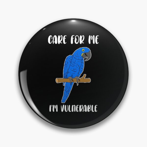 Item preview, Bird Lover Hyacinth Macaw Parrot Care For Me design designed and sold by jakehughes2015.