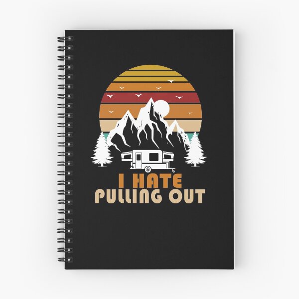 Item preview, Funny Camping I Hate Pulling Out Retro Travel Trailer designed and sold by Theobsessed01.