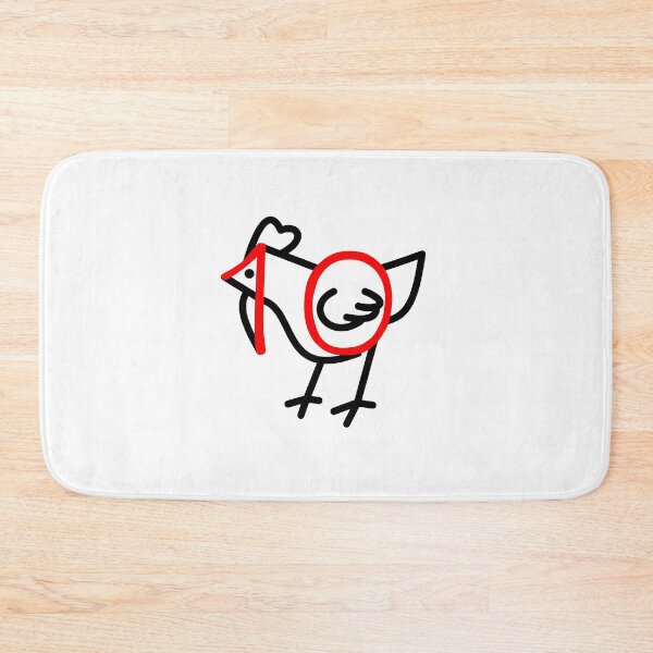 Item preview, Draw With Numbers 10 Chicken designed and sold by Paulina Vanlife.