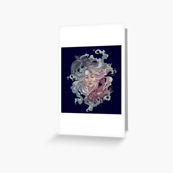 Alchemy-Water Greeting Card